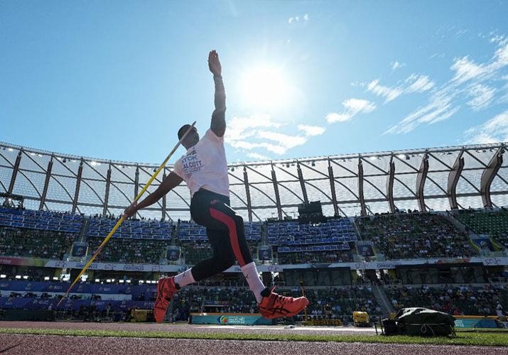 World Athletics Championships Oregon USA : Keshorn Walcott, javelin throw qualification