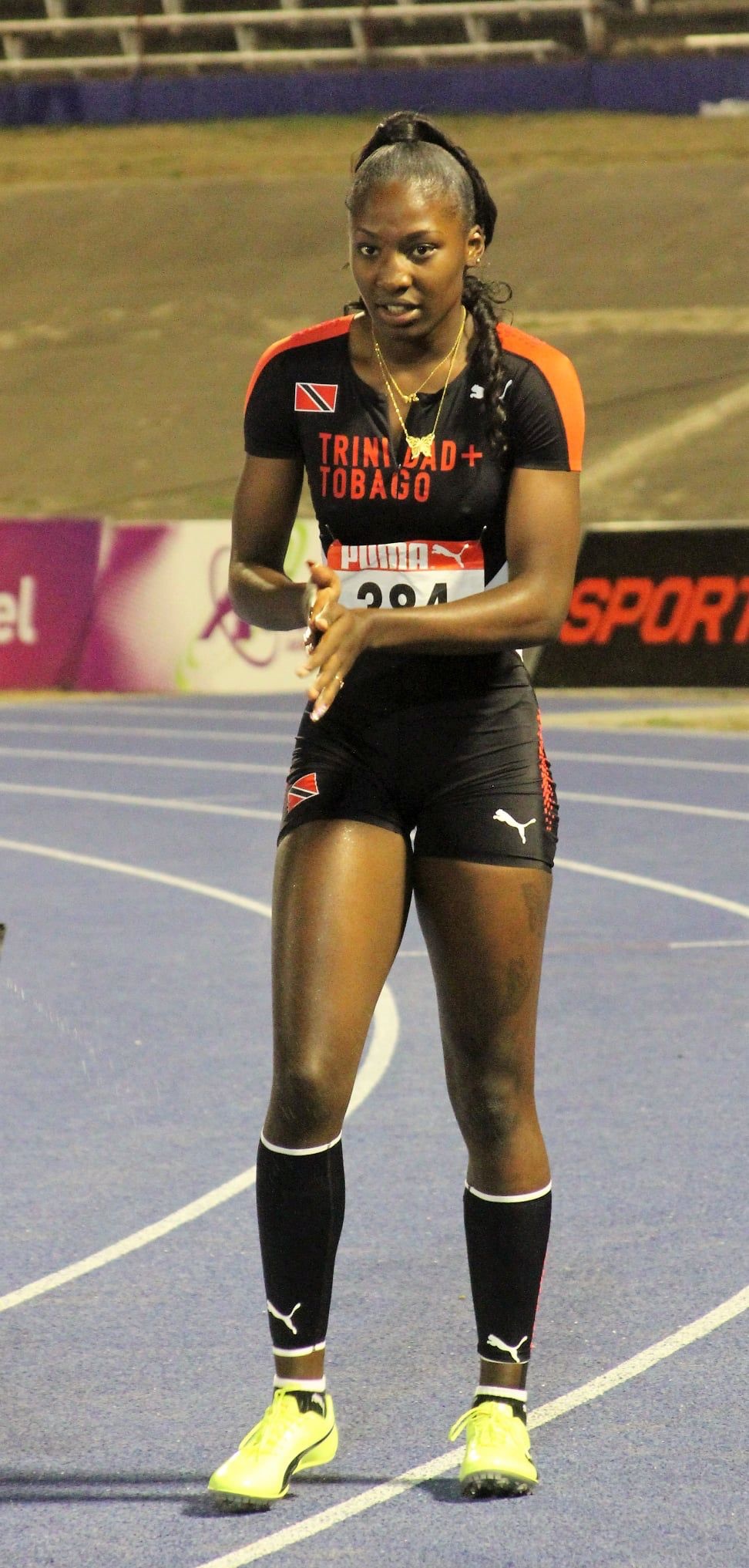 Commonwealth Games Birmingham UK : Shaniqua Bascombe 100m