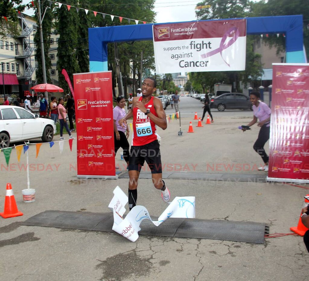 Cross Country & Road Race : Nicholas Romany wins CIBC First Caribbean Run for the Cure 5k, Queen's Park Savannah, POS