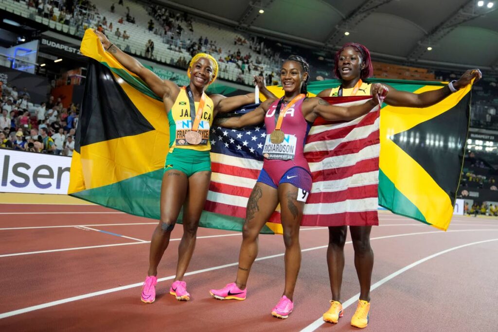 Sha'Carri stuns Jamaicans for World 100m gold